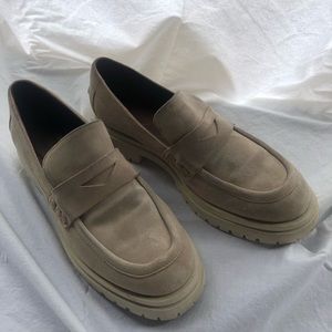 Aquatalia Orina weatherproof suede loafer